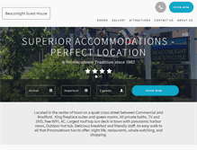 Tablet Screenshot of beaconlightguesthouse.com